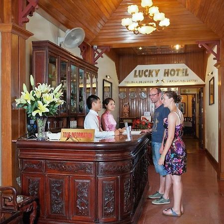 Lucky Central Hotel & Travel Hanoi Exterior foto