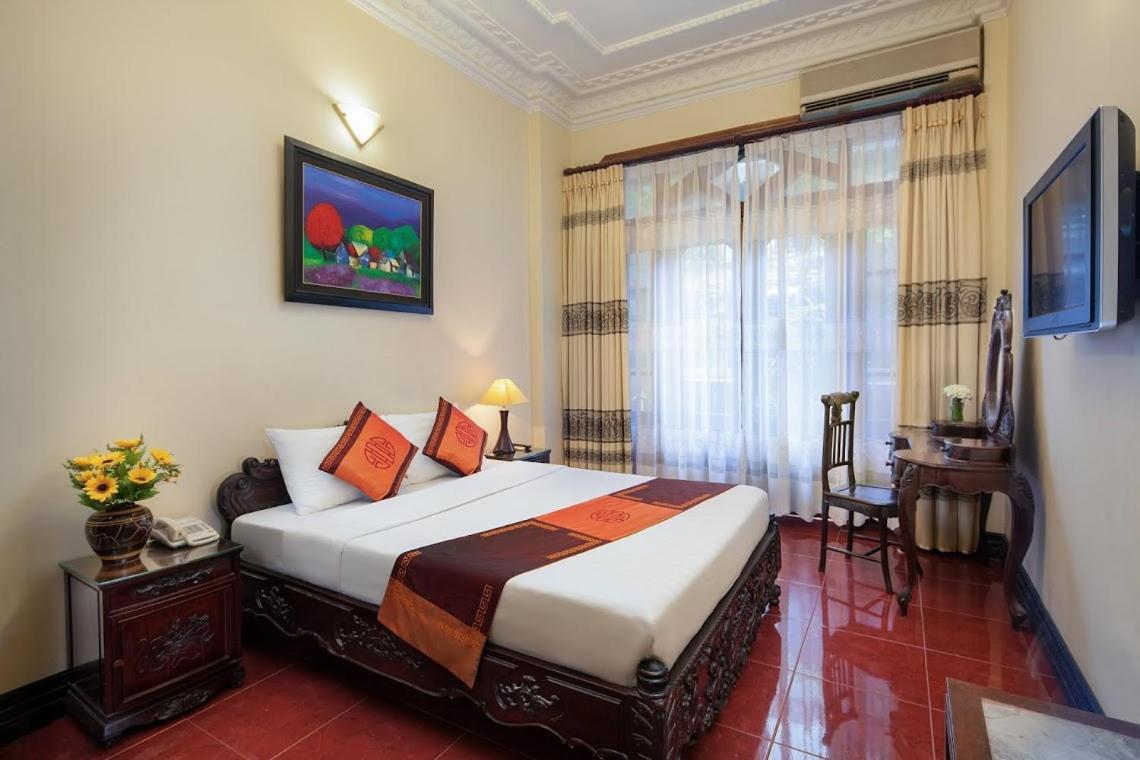 Lucky Central Hotel & Travel Hanoi Exterior foto